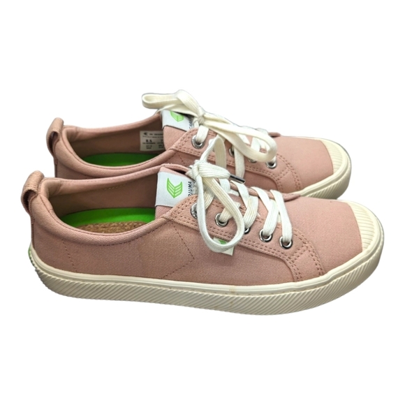 Cariuma Unisex Sneakers Oca Low Top Lace Up Suede Leather Pink W8.5 M7 - Picture 16 of 16